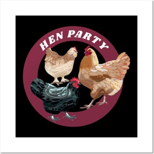 Hen Party Posters and Art